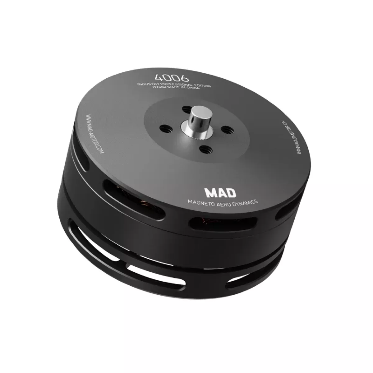 Бесколлекторный мотор MAD 4006 IPE 4S 380KV/740KV, тяга 2.2кг, для квадрокоптера 3.2кг Бесколлекторный мотор MAD 4006 IPE 4S 380KV/740KV, тяга 2.2кг, для квадрокоптера 3.2кг