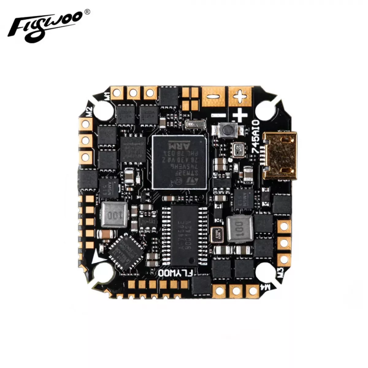 Контроллер полёта GOKU GN 745 AIO 40A BL_32 V1.2 (MPU6000, 1MB FLASH, 25.5x25.5, 5В/9В) Контроллер полёта GOKU GN 745 AIO 40A BL_32 V1.2 (MPU6000, 1MB FLASH, 25.5x25.5, 5В/9В)