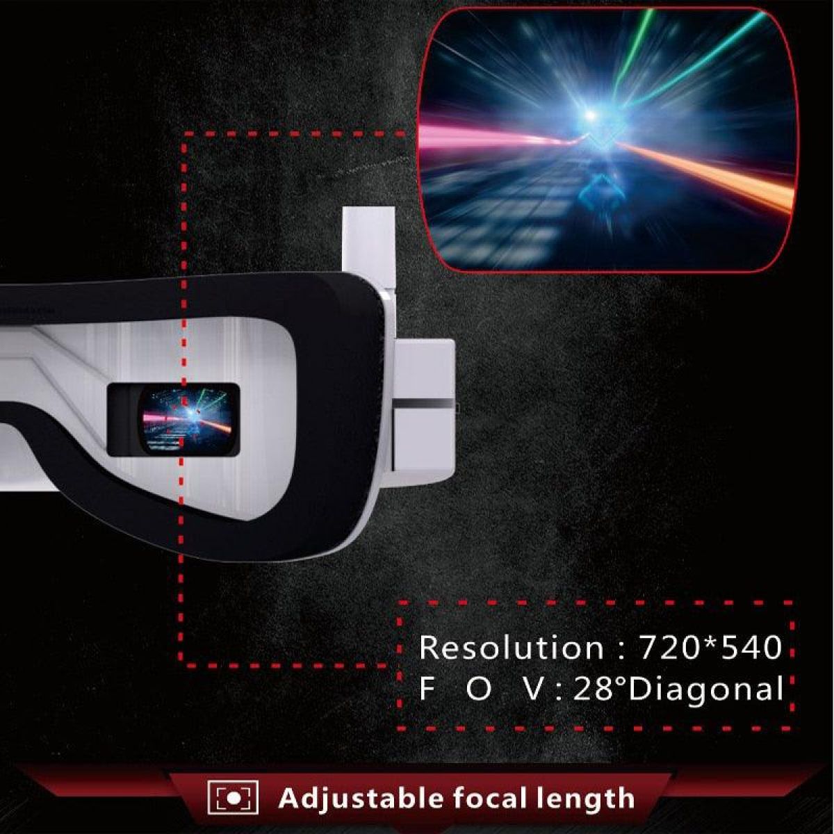 Очки Eachine EV100 FPV 720x540 5.8G 72CH с двумя антеннами, вентилятором и батареей 18650 для дрона Очки Eachine EV100 FPV 720x540 5.8G 72CH с двумя антеннами, вентилятором и батареей 18650 для дрона
