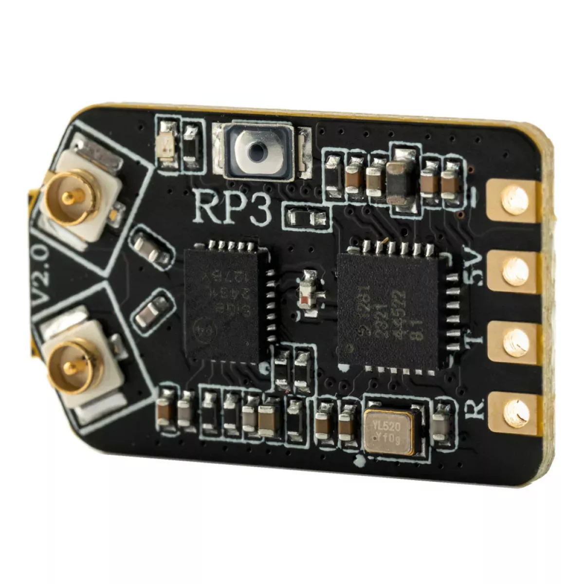 Приёмник RadioMaster RP3 V2 ExpressLRS 2.4GHz Nano с TCXO, 2 антенны для Whoops FPV и самолётов Приёмник RadioMaster RP3 V2 ExpressLRS 2.4GHz Nano с TCXO, 2 антенны для Whoops FPV и самолётов