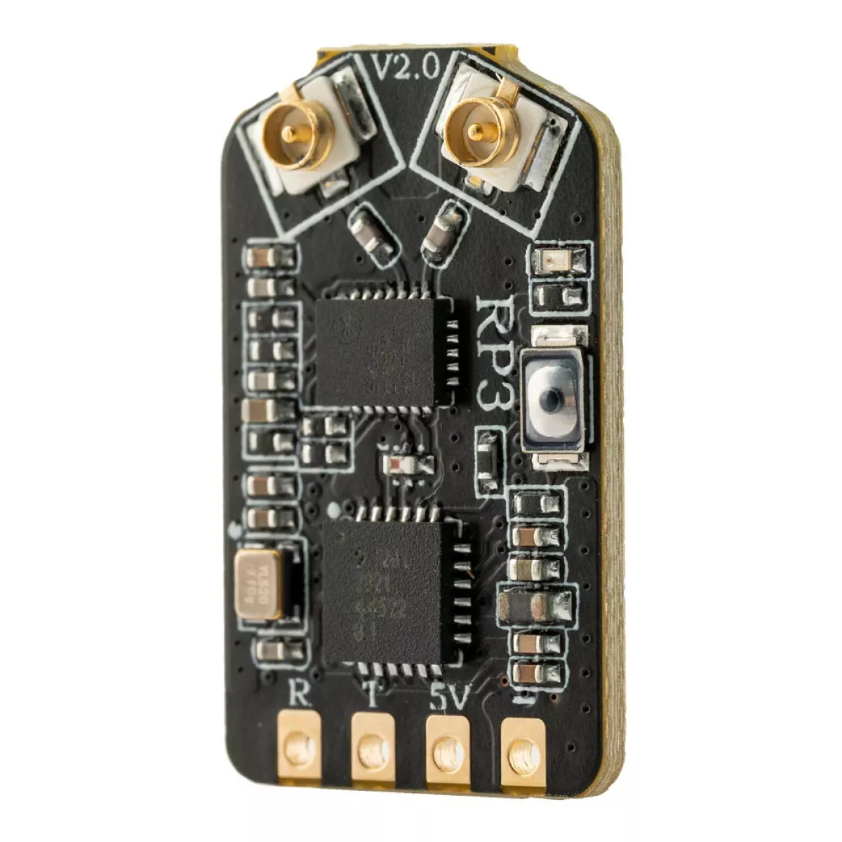 Приёмник RadioMaster RP3 V2 ExpressLRS 2.4GHz Nano с TCXO, 2 антенны для Whoops FPV и самолётов Приёмник RadioMaster RP3 V2 ExpressLRS 2.4GHz Nano с TCXO, 2 антенны для Whoops FPV и самолётов