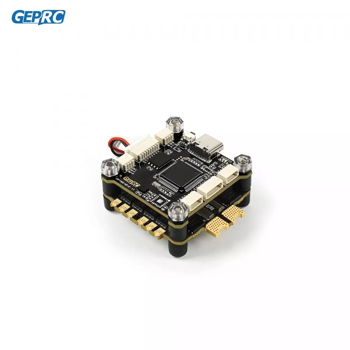 Полётный контроллер и 4-в-1 ESC GEPRC TAKER F405 BLS 60A STACK для FPV дронов Полётный контроллер и 4-в-1 ESC GEPRC TAKER F405 BLS 60A STACK для FPV дронов