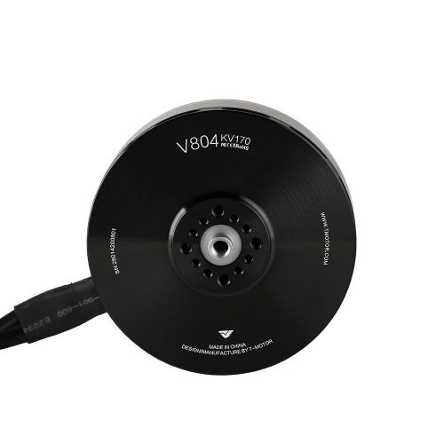 Бесщёточный мотор T-motor V804 KV170, 12S, 17 кг тяга, тип V, для мультикоптеров и квадрокоптеров
