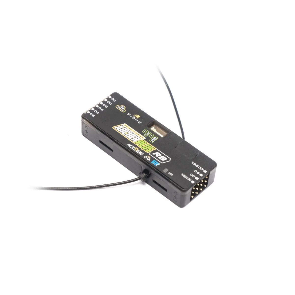 FrSky ARCHER PLUS R8 — 8 PWM и 24 SBUS каналов, режимы 2.4ГГц ACCESS/ACCST D16, приёмник FrSky ARCHER PLUS R8 — 8 PWM и 24 SBUS каналов, режимы 2.4ГГц ACCESS/ACCST D16, приёмник