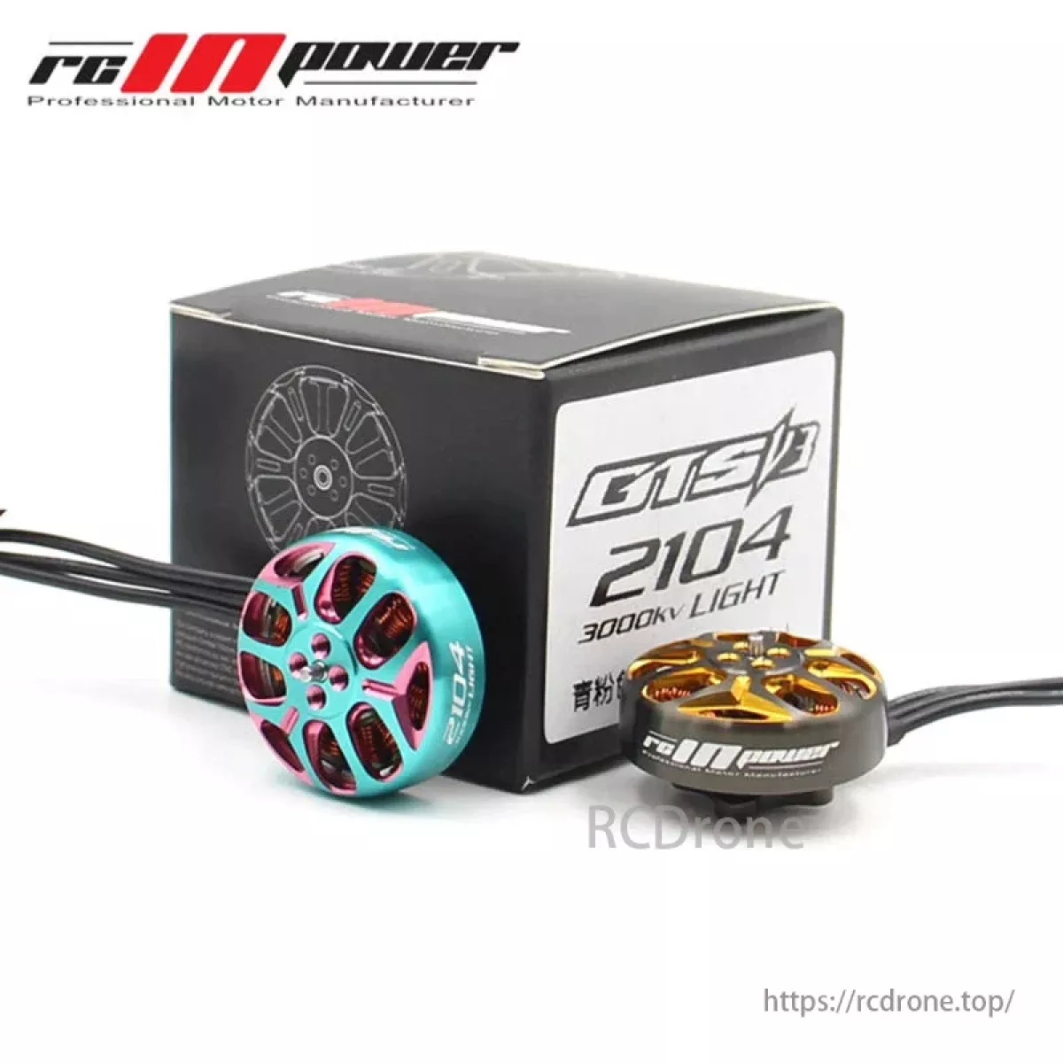 Бесколлекторный мотор RCINPower GTS V3 2104 1800KV/3000KV для FPV дронов 3-6" 3–6S Racing/Freestyle Бесколлекторный мотор RCINPower GTS V3 2104 1800KV/3000KV для FPV дронов 3-6" 3–6S Racing/Freestyle