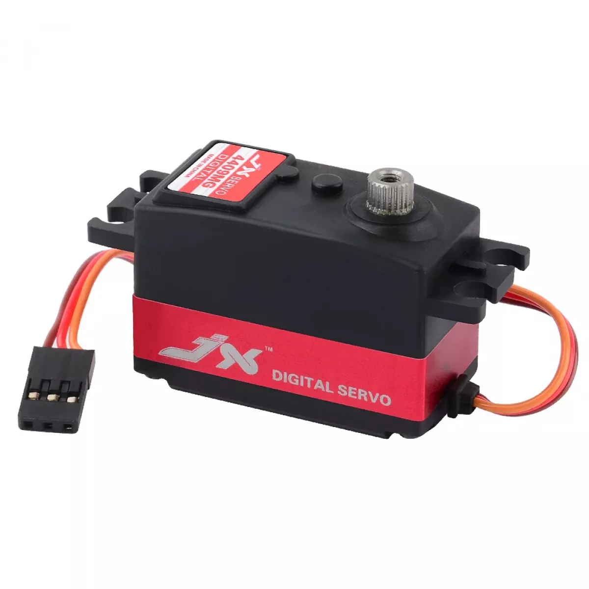 JX Servo PDI-4409MG — цифровой серво 4.8В 7.8кг/6В 9кг для 1/8 1/10 RC автомобилей JX Servo PDI-4409MG — цифровой серво 4.8В 7.8кг/6В 9кг для 1/8 1/10 RC автомобилей