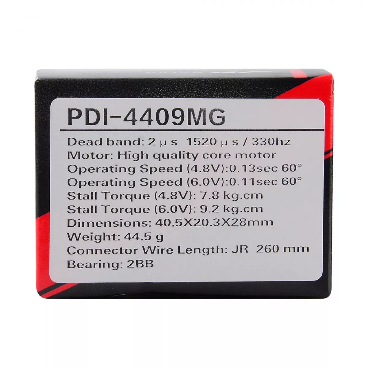 JX Servo PDI-4409MG — цифровой серво 4.8В 7.8кг/6В 9кг для 1/8 1/10 RC автомобилей JX Servo PDI-4409MG — цифровой серво 4.8В 7.8кг/6В 9кг для 1/8 1/10 RC автомобилей