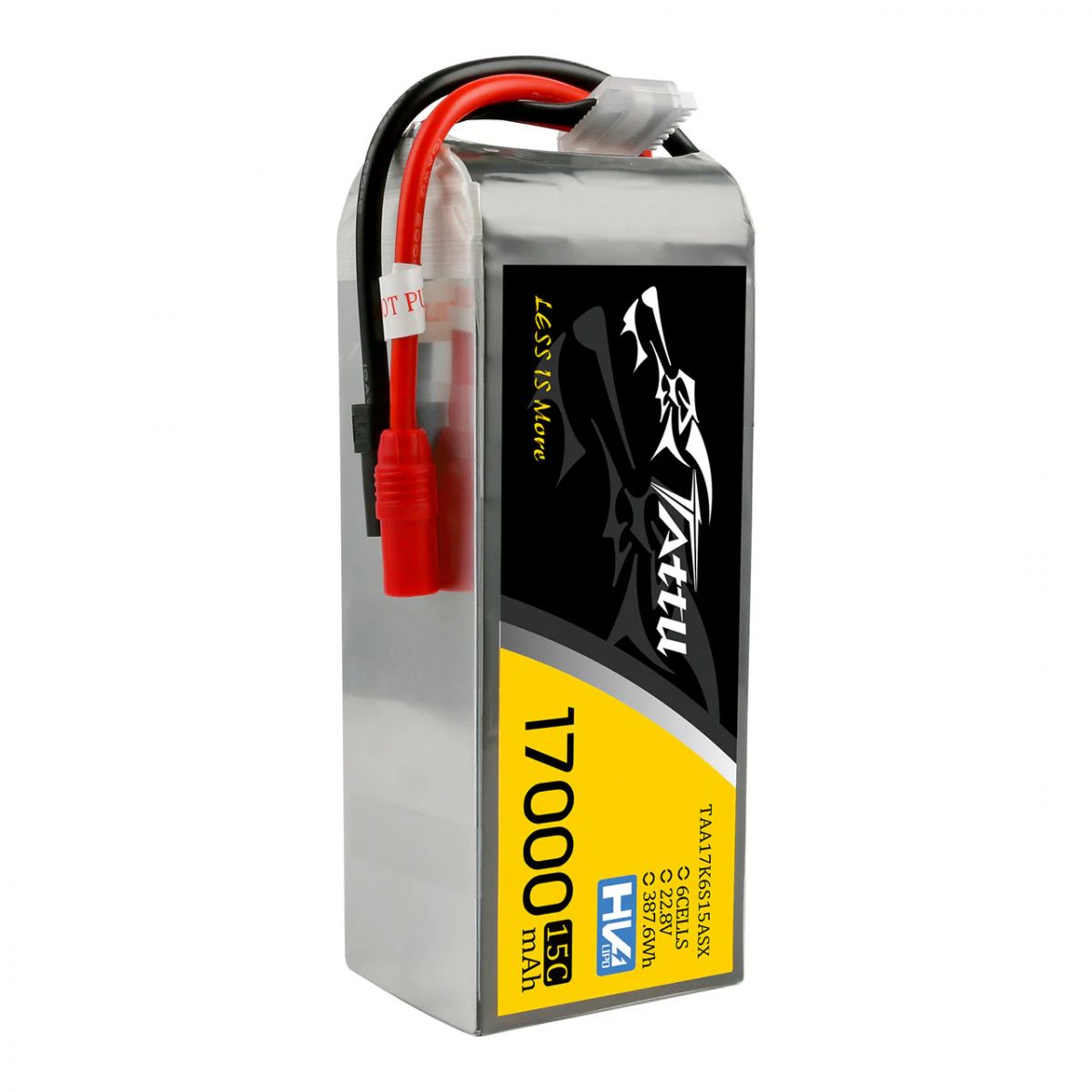Аккумулятор Tattu G-Tech 22.8V 15C 6S 17000mAh LiPo с разъёмами AS150+XT150 для БПЛА Аккумулятор Tattu G-Tech 22.8V 15C 6S 17000mAh LiPo с разъёмами AS150+XT150 для БПЛА