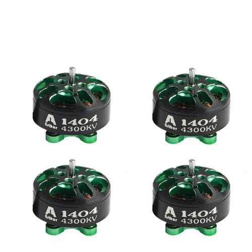 Набор 4 бесколлекторных моторов Flash Hobby Arthur A1404 2800KV/3800KV/4300KV/6000KV для FPV дронов 3–4"