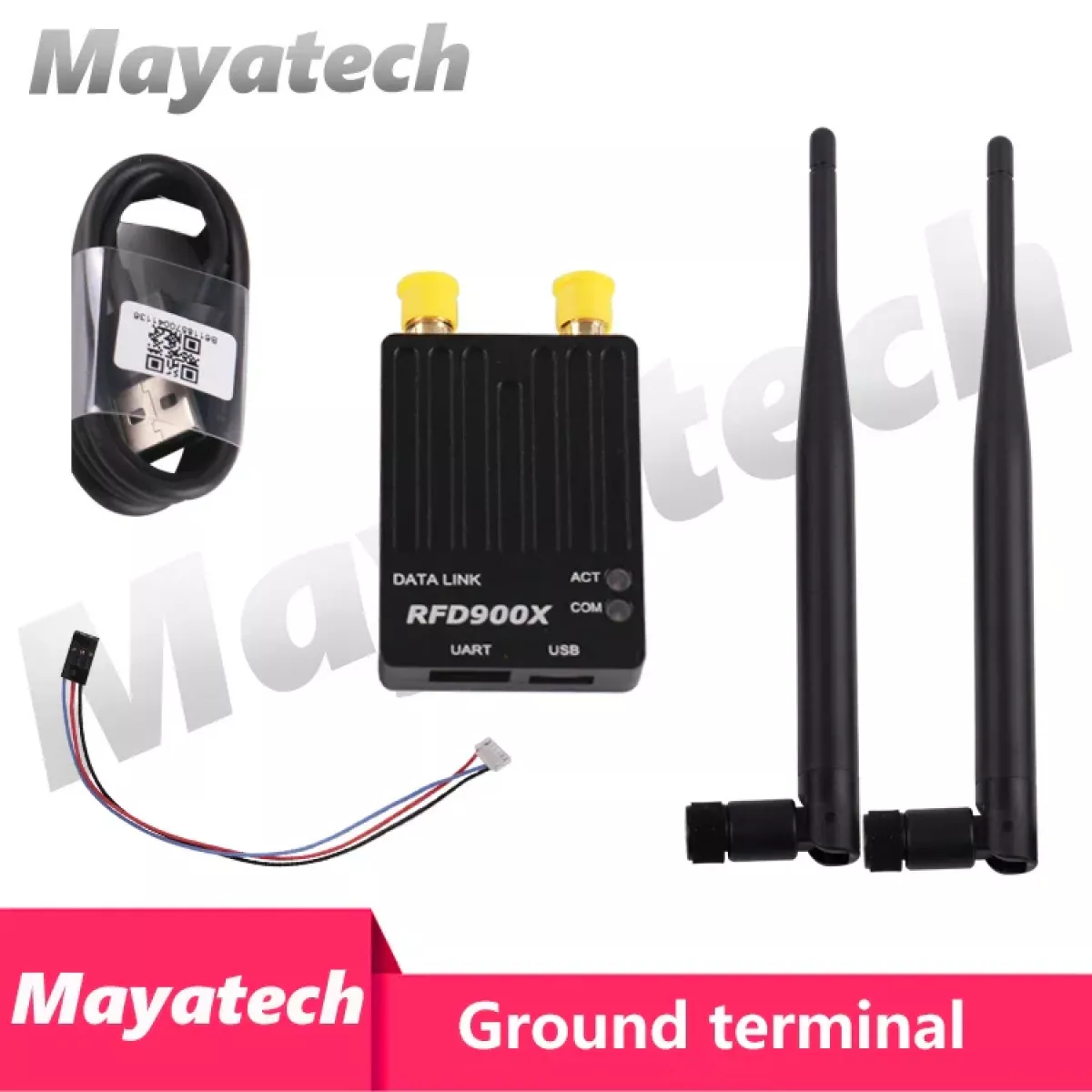 Mayatech RFD900X — радиомодуль для передачи данных UAV, металлический корпус, дальнобойный Mayatech RFD900X — радиомодуль для передачи данных UAV, металлический корпус, дальнобойный