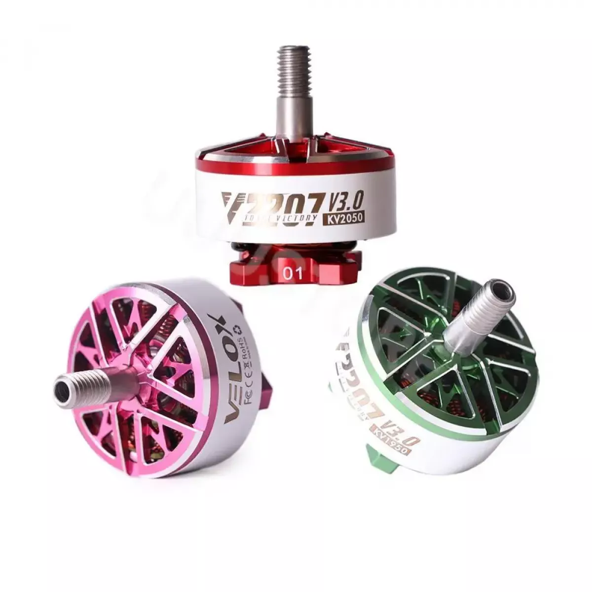 Бесколлекторный мотор T-Motor Velox V2207/V2306 V3 1750KV/1950KV/2550KV для FPV дронов 5 дюймов Бесколлекторный мотор T-Motor Velox V2207/V2306 V3 1750KV/1950KV/2550KV для FPV дронов 5 дюймов