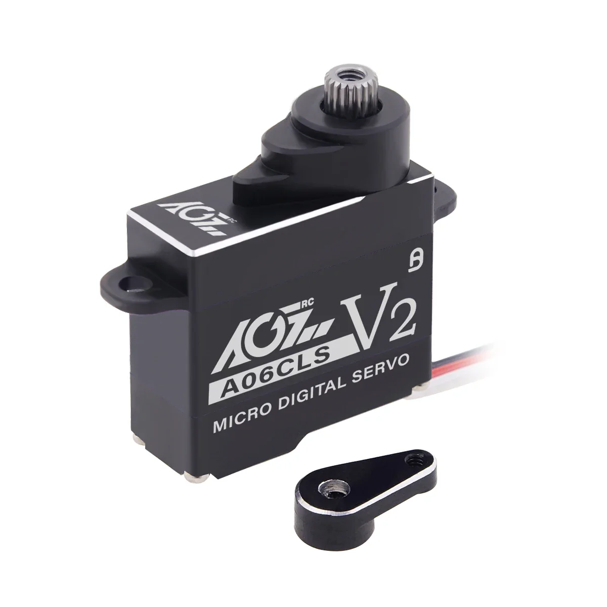AGFRC A06CLS V2 Black - Серво 6г, 3КГ, титановые шестерни, Micro Coreless для Mini Z, GLR, GLA, MRZ, F3P AGFRC A06CLS V2 Black - Серво 6г, 3КГ, титановые шестерни, Micro Coreless для Mini Z, GLR, GLA, MRZ, F3P