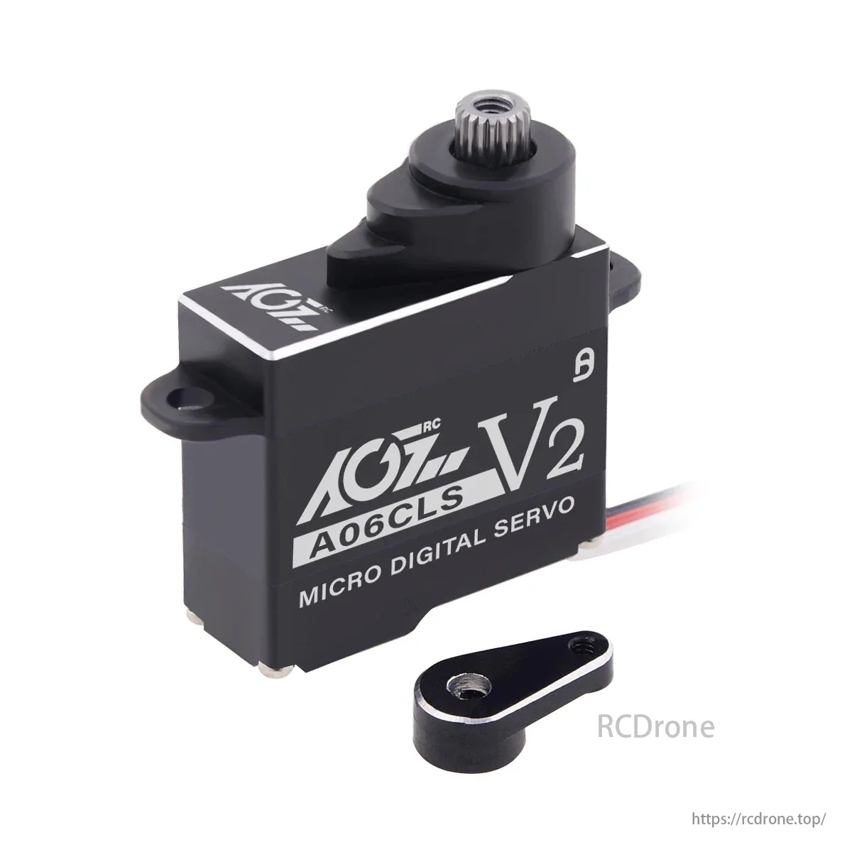 AGFRC A06CLS V2 Black - Серво 6г, 3КГ, титановые шестерни, Micro Coreless для Mini Z, GLR, GLA, MRZ, F3P AGFRC A06CLS V2 Black - Серво 6г, 3КГ, титановые шестерни, Micro Coreless для Mini Z, GLR, GLA, MRZ, F3P