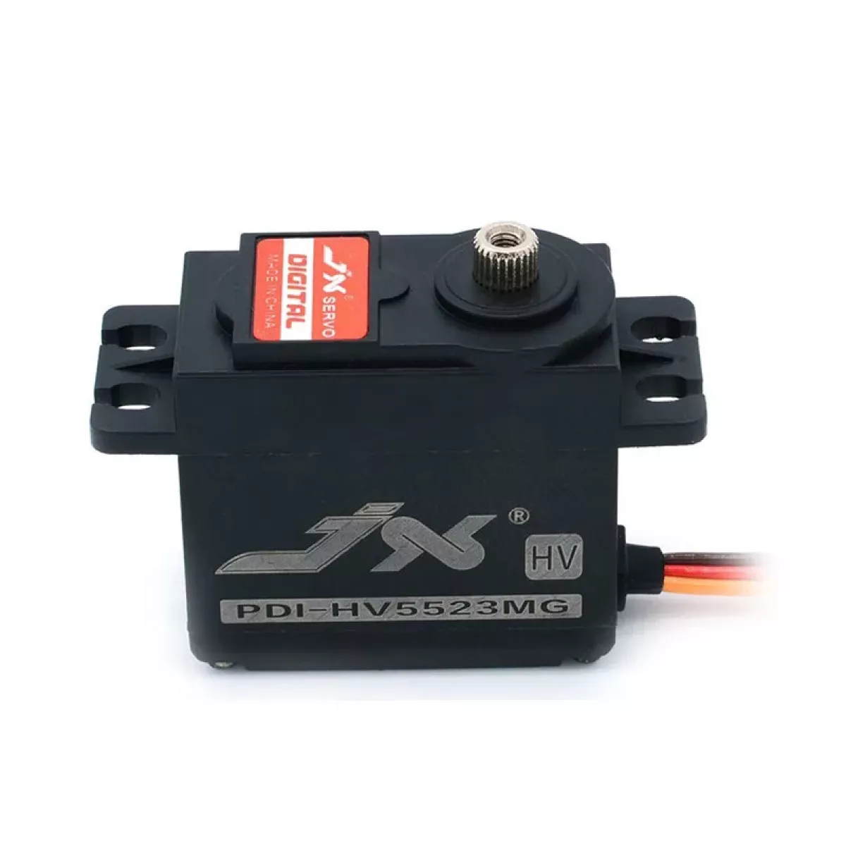 JX PDI-HV5523MG — сервопривод 23 кг, 6.0–8.4В, металл, для RC авто, самолётов, вертолётов JX PDI-HV5523MG — сервопривод 23 кг, 6.0–8.4В, металл, для RC авто, самолётов, вертолётов