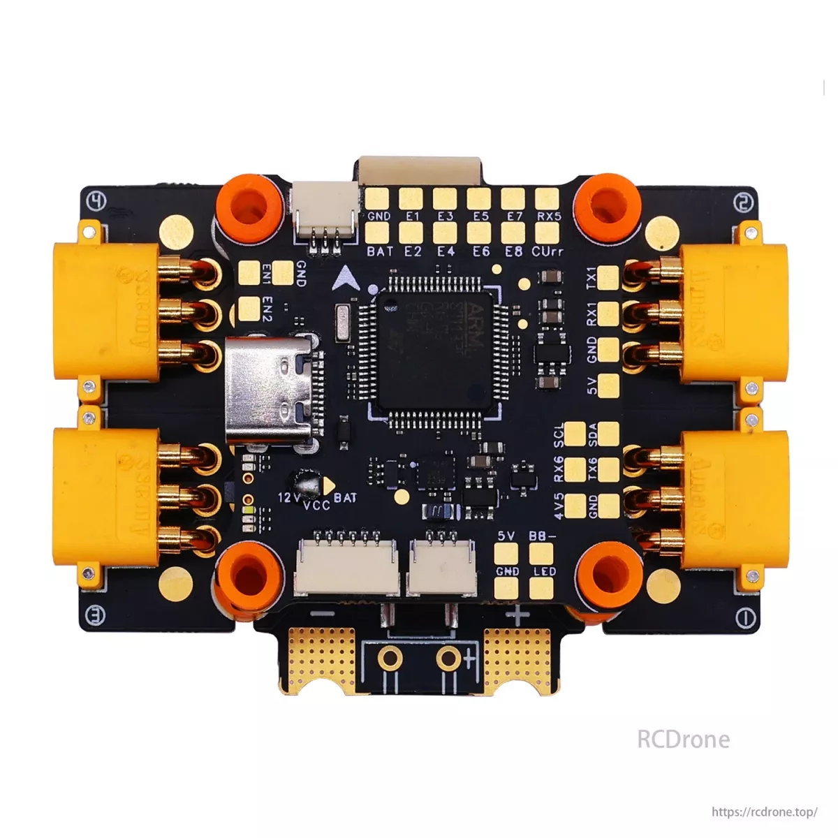HAKRC EF60 F4 50A/65A стек FPV — F405 контроллер, 3oz медь, 4-в-1 ESC 2–8S, 30.5x30.5 мм HAKRC EF60 F4 50A/65A стек FPV — F405 контроллер, 3oz медь, 4-в-1 ESC 2–8S, 30.5x30.5 мм