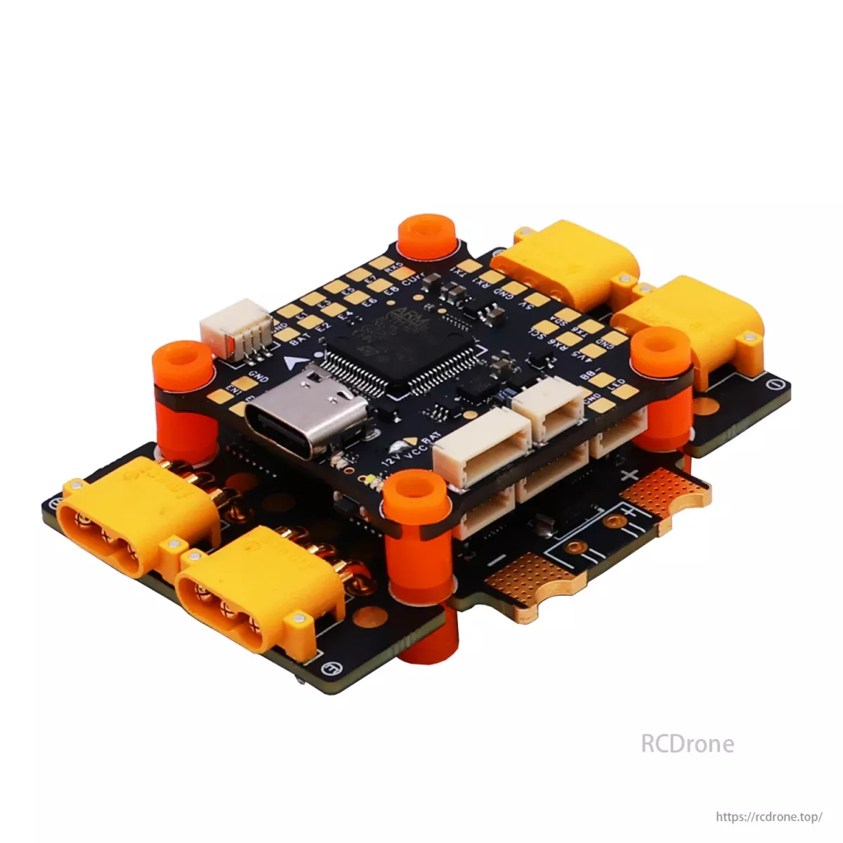 HAKRC EF60 F4 50A/65A стек FPV — F405 контроллер, 3oz медь, 4-в-1 ESC 2–8S, 30.5x30.5 мм HAKRC EF60 F4 50A/65A стек FPV — F405 контроллер, 3oz медь, 4-в-1 ESC 2–8S, 30.5x30.5 мм