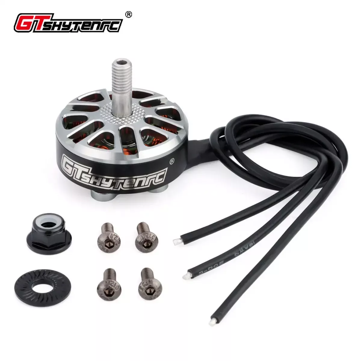 Бесщеточный мотор GTSKYTENRC Tracker 2807 1300KV/1700KV 4S–6S для FPV дронов 7–8″ Freestyle & Long-Range Бесщеточный мотор GTSKYTENRC Tracker 2807 1300KV/1700KV 4S–6S для FPV дронов 7–8″ Freestyle & Long-Range