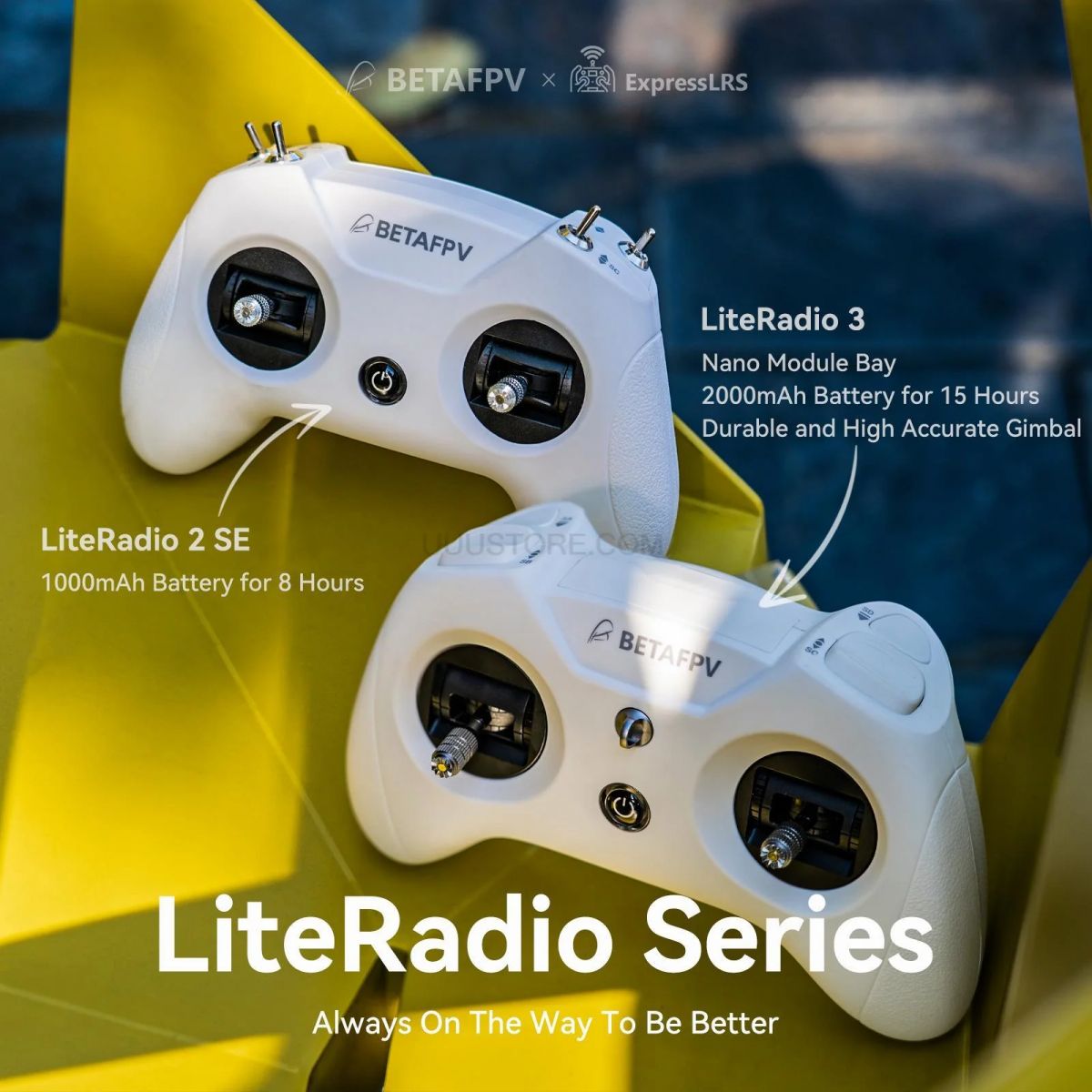 Передатчик BETAFPV LiteRadio 3 – 2.4ГГц 8 каналов, поддержка ExpressLRS, Frsky, Bayang для FPV дронов Передатчик BETAFPV LiteRadio 3 – 2.4ГГц 8 каналов, поддержка ExpressLRS, Frsky, Bayang для FPV дронов