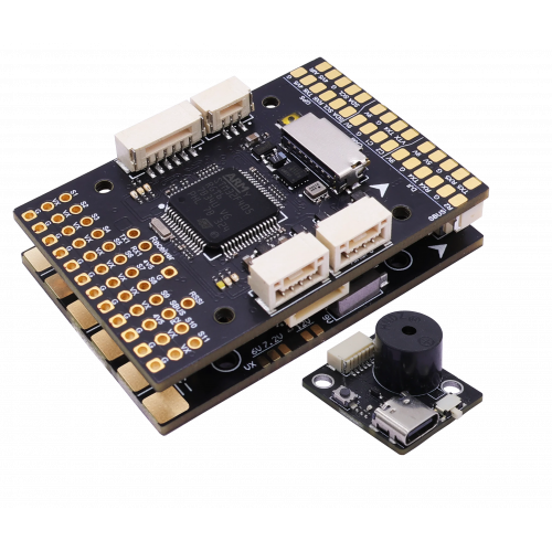 Контроллер полёта HAKRC F405 WING для самолётов – STM32F405, 6S, 11 PWM, HD/аналоговое видео, 2 камеры, BEC 5V/9V/12V