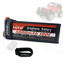 HRB 22.2В 5000мАч Graphene 6S Lipo 100C EC5 XT90 Deans T XT60 XT90-S AS150 для RC катамарана, авто, дрона