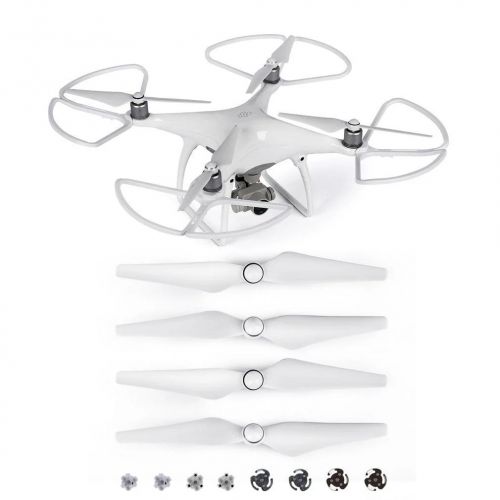 Комплект 4PCS 9450S защита пропеллеров для DJI Phantom 4 Pro V2.0 Advanced, быстросъемный бампер